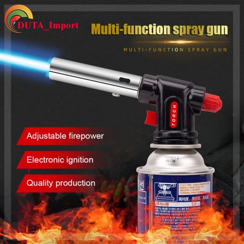 Kepala Gas Butane Bbq Torch Obor Multifungsi Portable dengan bermacam varian