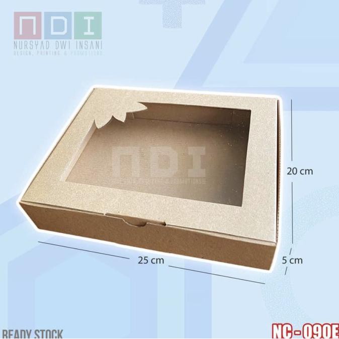 

FALSH SALE DUS BOX CORRUGATED TUTUP MIKA 1 PAK (ISI 10pcs) Uk. 25x20x5cm ready