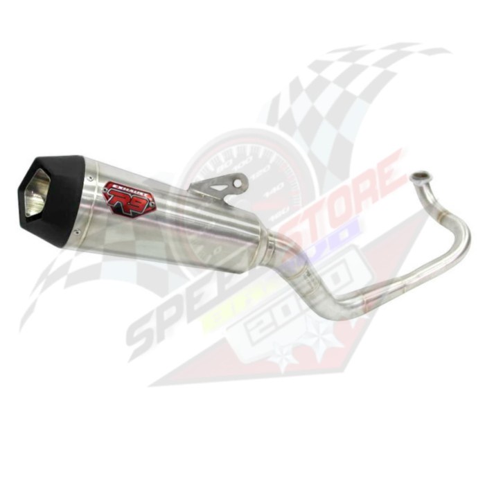 Knalpot r9 new alpha ss Vario 150 Vario 2018 2019