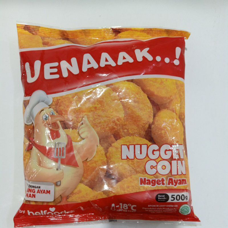 

Belfoods Naget uenaak 500gr