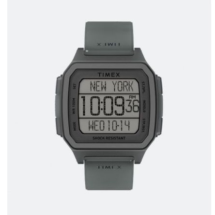 TIMEX COMMAND URBAN 47MM SMOKE GREY TRANSLUSCENT CASE & STRAP GARANSI RESMI PTKGB ORIGINAL TW2U56400