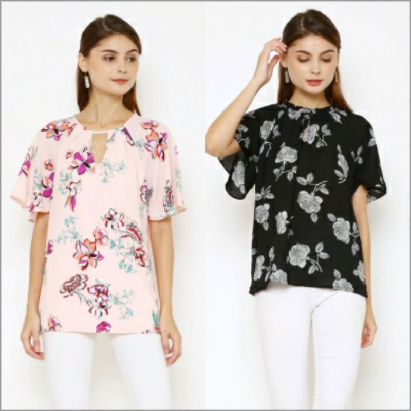 ATASAN BLOUSE WAnita APT9 Flouncesleeve Blouse