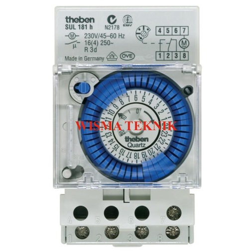 Timer Timer Theben Sul181H Switch Analog