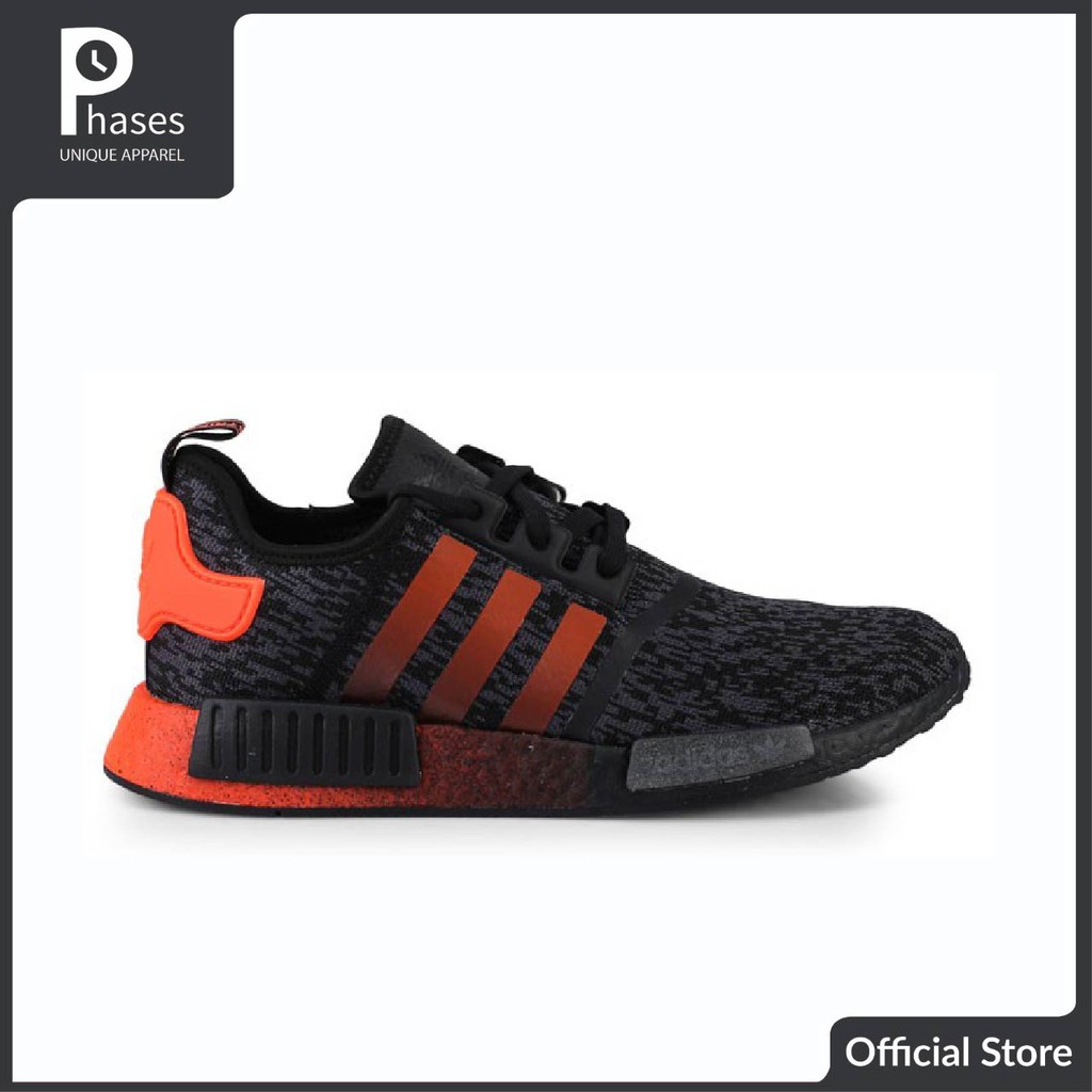Adidas NMD R1 Black Orange Original Import