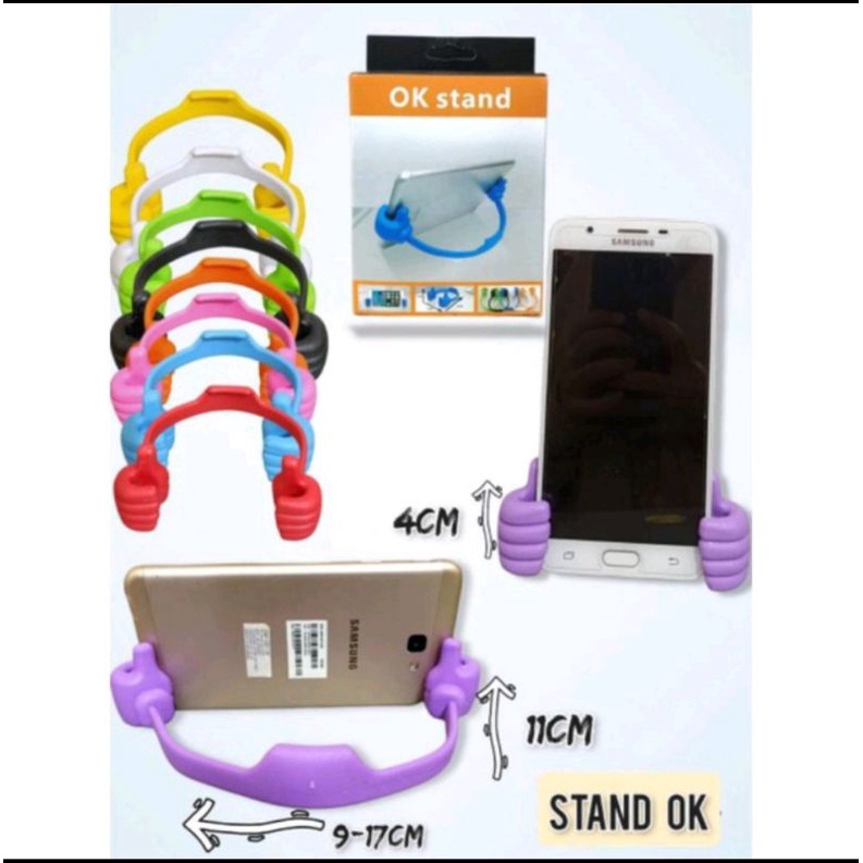 STAND HOLDER LUCU OK RAINBOW HOLDER HP LUCU KOREA