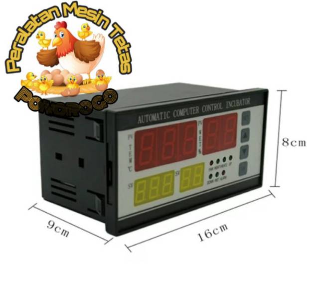 Xm-18 Egg Incubator Termostat Hygrostat Termohygrostat Automatic