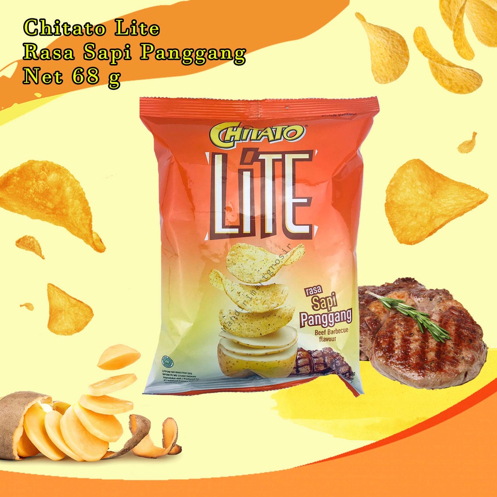 Jual Chitato Lite Snack Rasa Sapi Panggang Net G Indonesia Shopee Indonesia