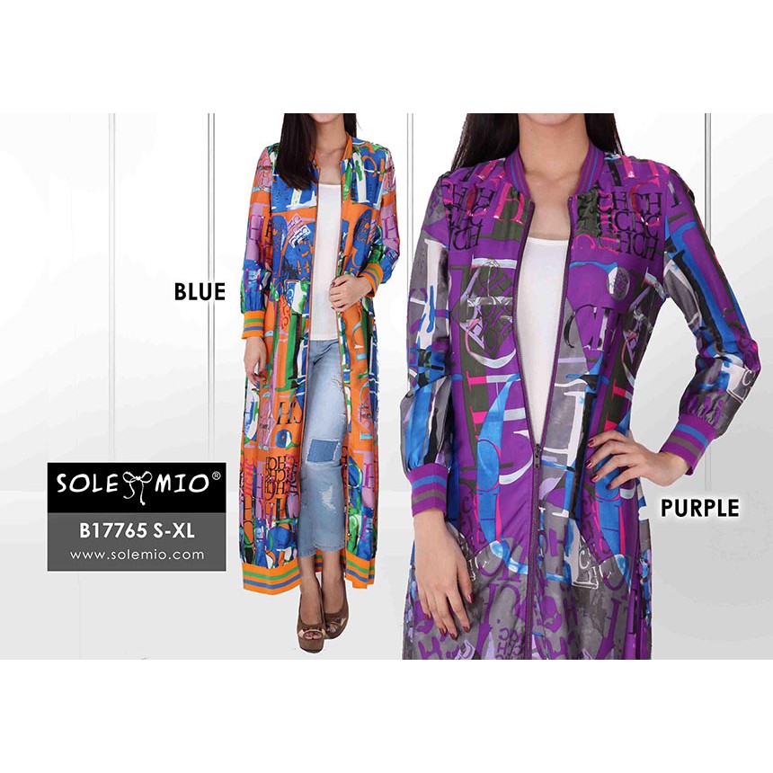 READY.. LONG OUTER SATIN SOLEMIO B17765