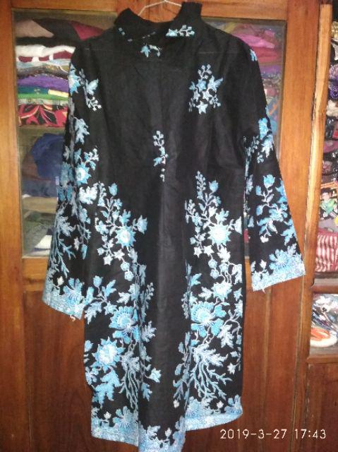 Atasan Batik Dolby Dolbi Dobby Doby Tenun Sutra Tulis Halus Katun Atbm Baron ,sarombit Atasan