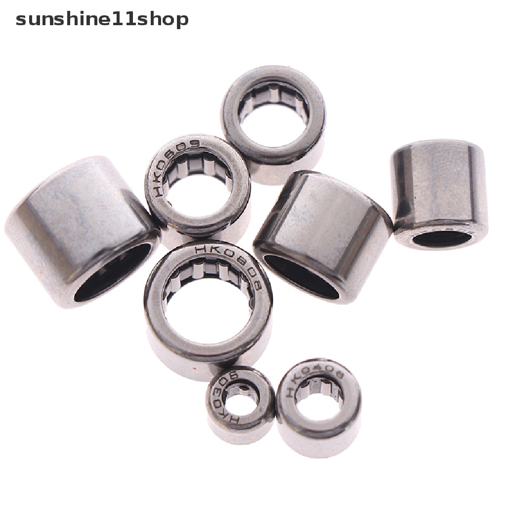 Sho 5Pcs HK0306 HK0608 HK0810 Drawn Cup Jarum Bearing Roller