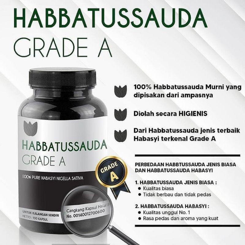 Habbatussauda Grade A Habasyi