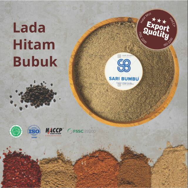 

Lada hitam bubuk 250 gram