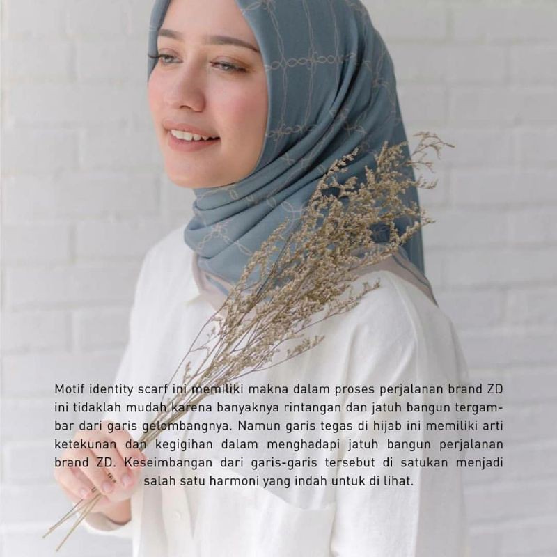 HIJAB SEGI EMPAT PREMIUM ZYTADELIA IDENTITY SERIES
