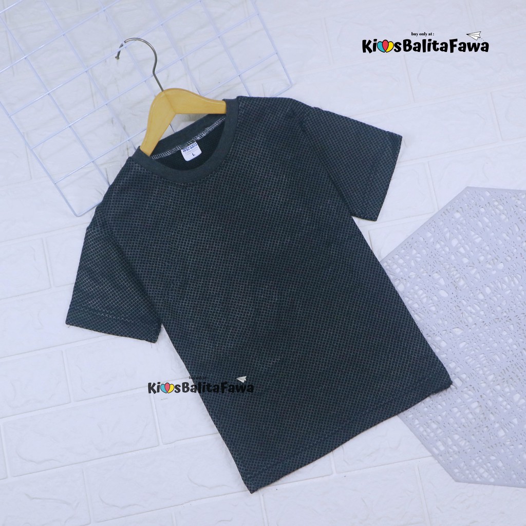 Kiano T-Shirt uk bayi - 10 Tahun / Baju Bayi Laki-Laki Kaos Atasan Anak Cowok Murah Oblong