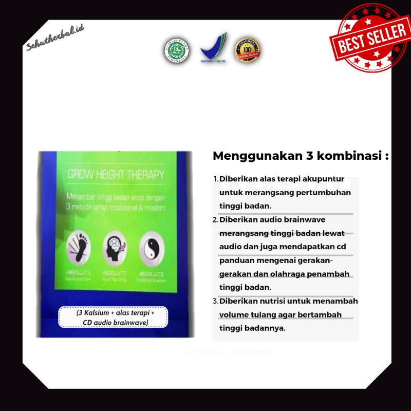 

Obat Susu Peninggi Badan ABSOLUTE GROW BRONZE SILVER