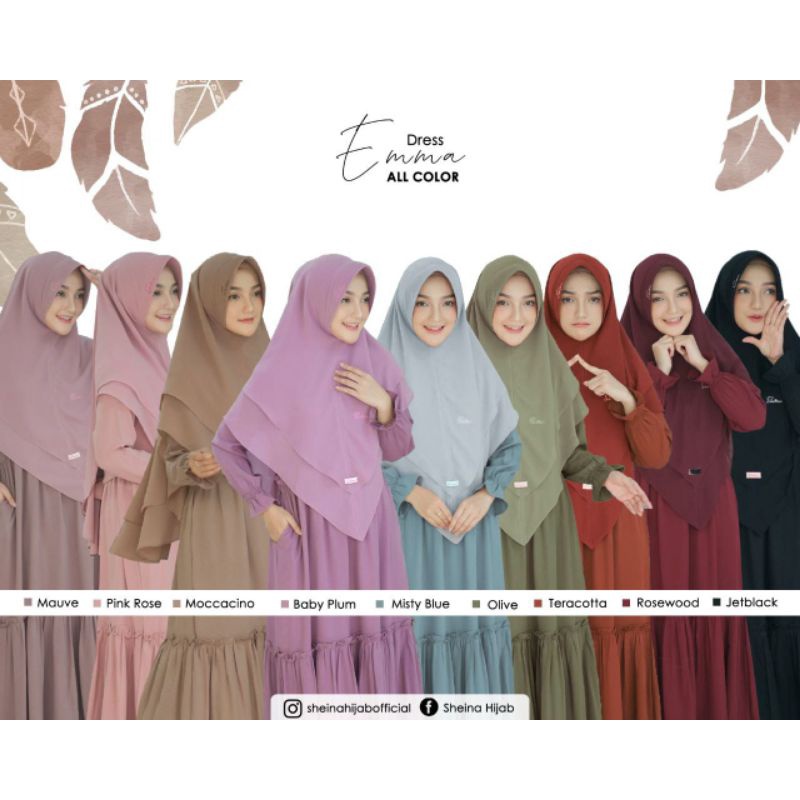 EMMA Set Dress by  Sheina Hijab