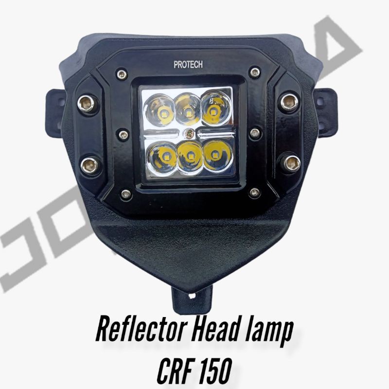 Headlamp Reflektor LED 2 mode CRf150 .KLX150 .WR155