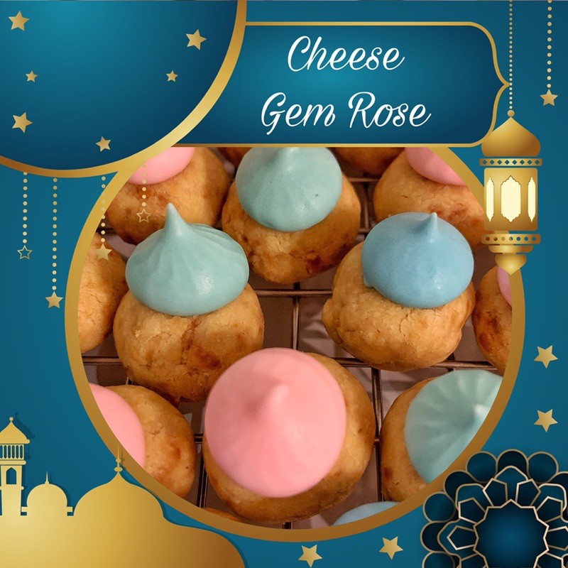 

Cheese Gem Rose Cookies Kue Kering Lebaran 1 kg