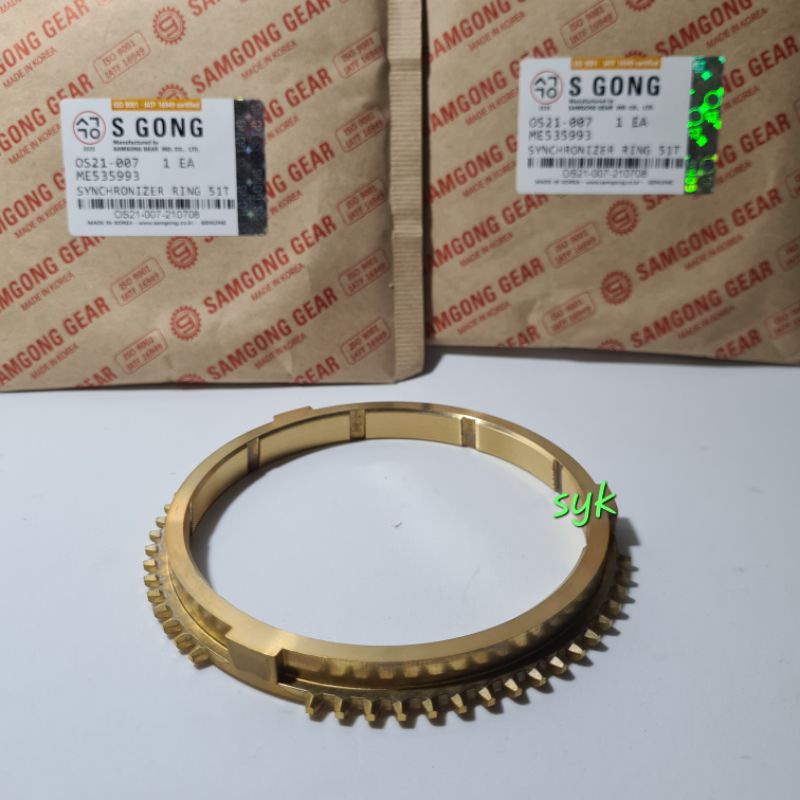 RING SYNCHRONIS ASSY PS125 NEW HDX ME535993 ORI SAMGONG made in KOREA