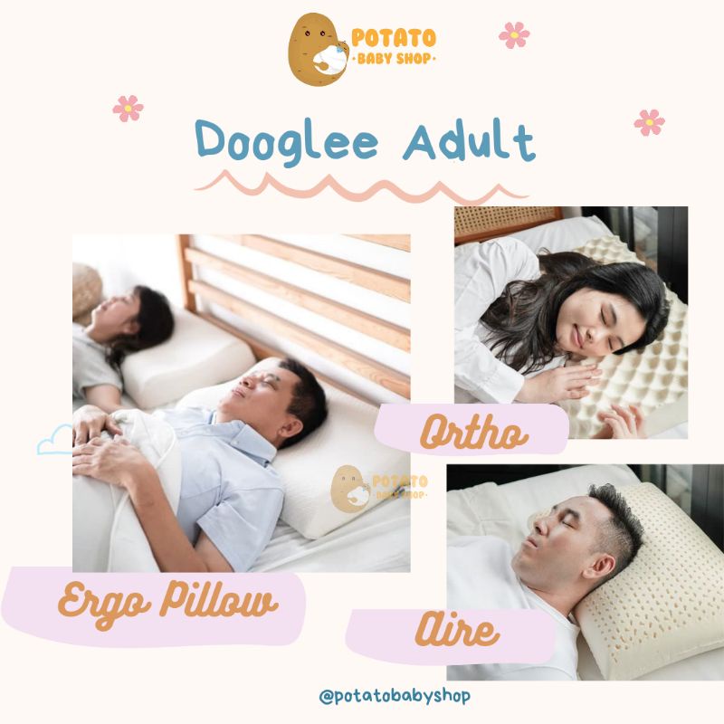 Dooglee Adult - Ergo Pillow Bantal Dewasa