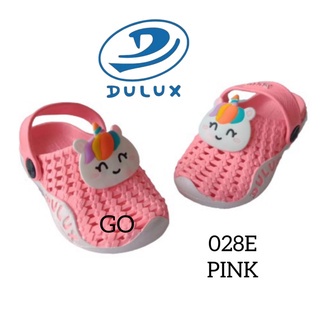 sogo DULUX CQ 028ED UNC Sandal Baim Tali Belakang Model Lucu Sandal Slop Anak Perempuan Model Karakter Unicorn