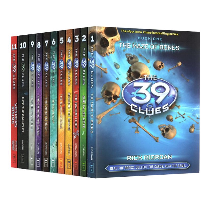 39 Clues 11 Rick Riordan buku New York Times bestseller buku anak buku bacaan buku impor happychild