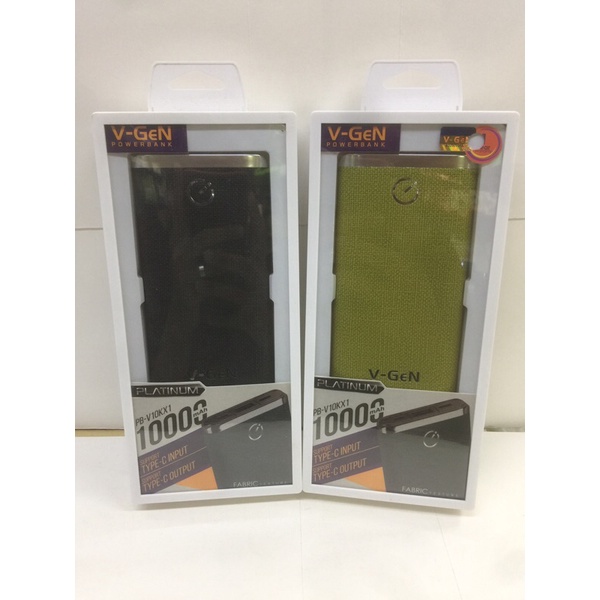 Powerbank vgen pelatinum pb-v10kx1 10000mAh support type-C input output