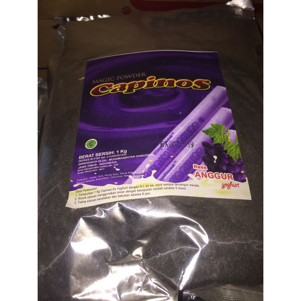 Bahan Es Krim Yogurt Capinos 1 Kg