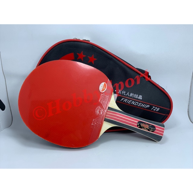 Bat Bet Bad Pingpong / Tenis Meja 729 RITC 2 Star + Tas Original Top