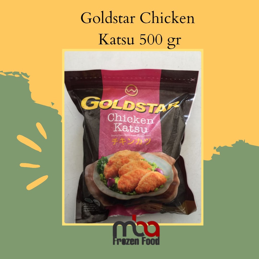 

Goldstar Chicken Katsu 500 gr
