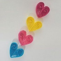 

Aplikasi Paper Quilling / Kit Scrapbook - Love (10 pcs)