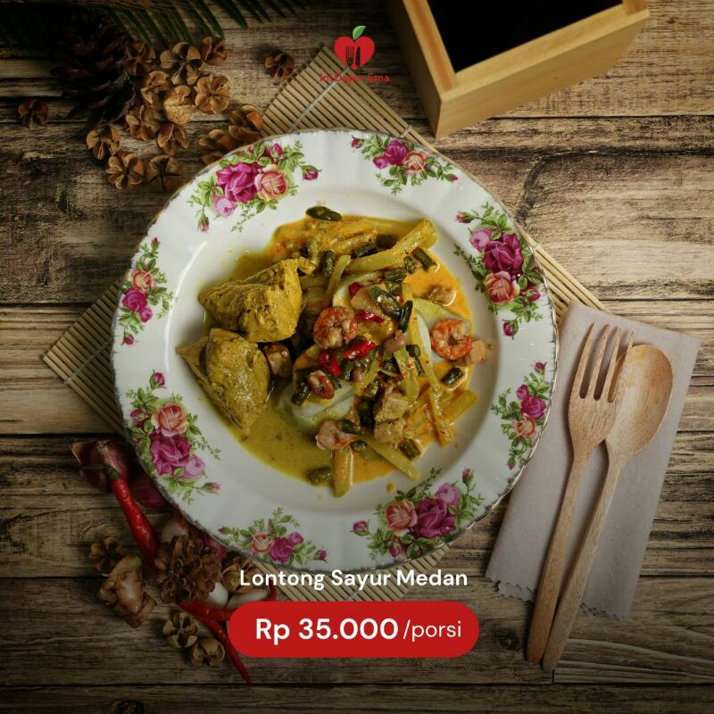 Lontong Sayur Medan Ema (Paket 1 Porsi)