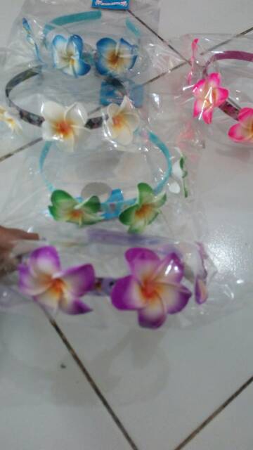 Bando bunga jepun bali oleh oleh souvenir bali