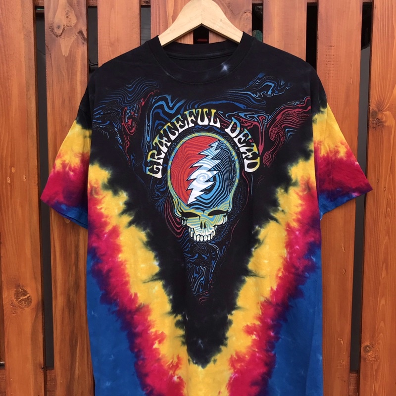 Tshirt Band Original GRATEFUL DEAD ‘SYF RIPPLE’ Tie Dye