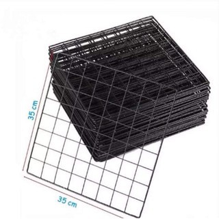 DIY Kandang Hewan Peliharaan / Kandang Kucing Hamster / Kandang Anjing-Pagar Hitam 1pcs