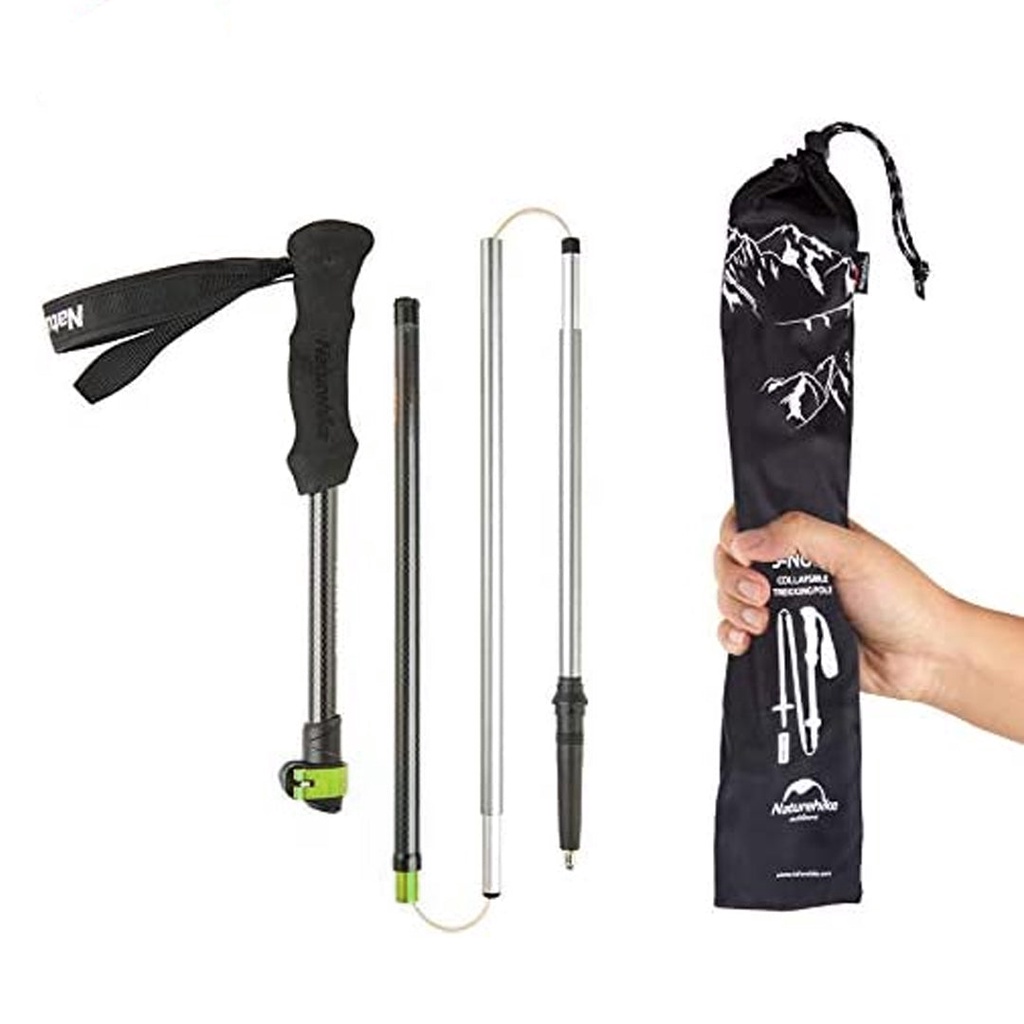 TREKKING POLE LIPAT CARBON FIBER NATUREHIKE ST05 NH17D005-D