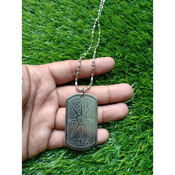 Kalung SH 1922 - Kalung PSHT - Kalung Monel Model Biji Merica &amp; Bambu Perguruan Pencak Silat Persaudaraan Setia Hati Terate PSHT