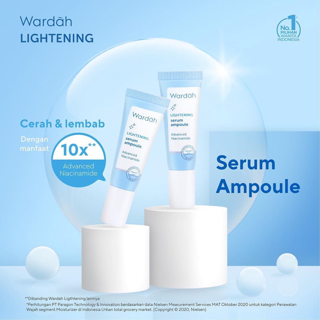 ❤️ GROSIR ❤️ TERMURAH WARDAH LIGHTENING SERUM AMPOULE 8ML