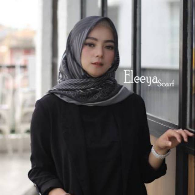 HIJAB SEGIEMPAT MOTIF PRINTING II Eleeya Scarf ELY 69