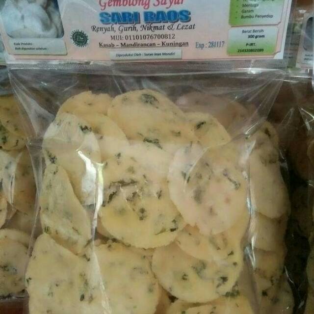 

Keripik Gemblong Sayuran khas kuningan kicimpring