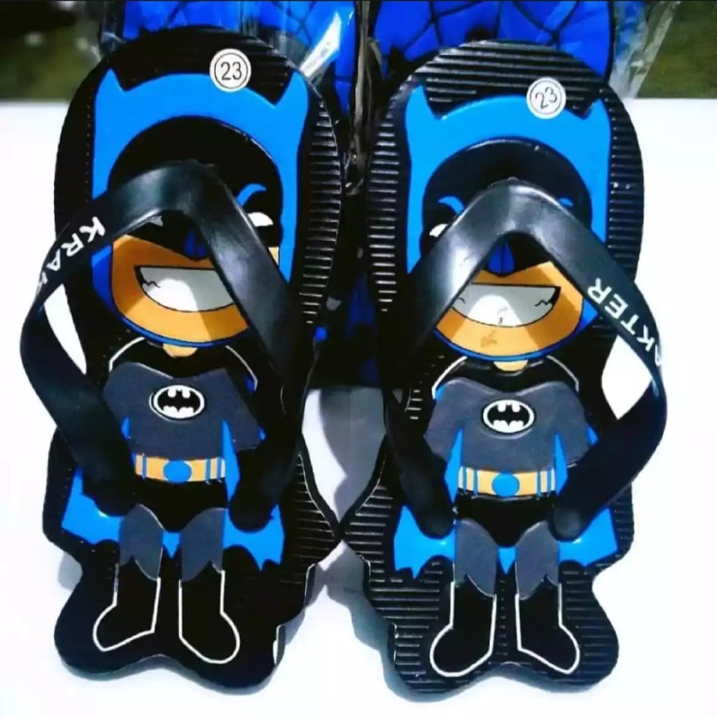 SANDAL ANAK KARAKTER BATMAN