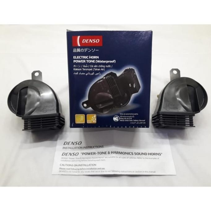 +%+%+%] Klakson Horn Bel Denso Keong Waterproof Anti Air 12v Mobil Motor