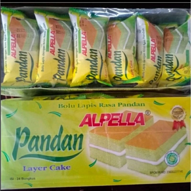 

ALPELLA BOLU PANDAN PER PACK ISI 24