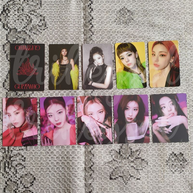 [OFFICIAL] Photocard PC Limited Edition Special Photocard SPC Hidden Card HC Yeji, Lia, Ryujin, Chae