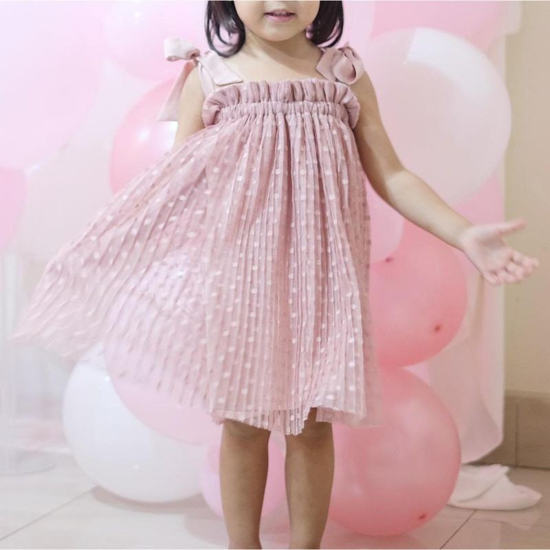 OBRAL MURAH gaun delisha simpel dress. baju anak santai