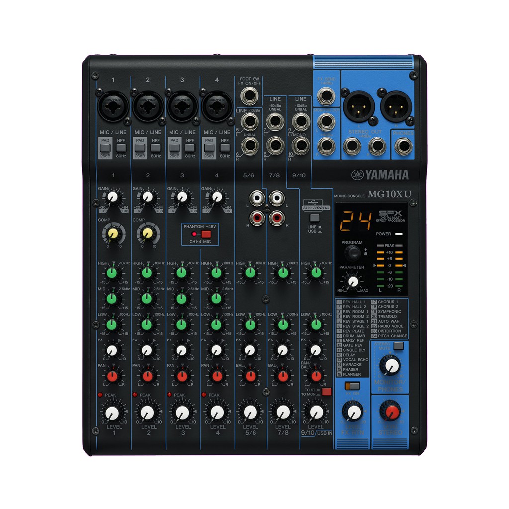 Yamaha Mixer MG-10XU | Shopee Indonesia