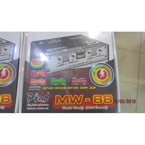 mesin pancing walet PIRO MW 88. 2 input, 4 chanel output