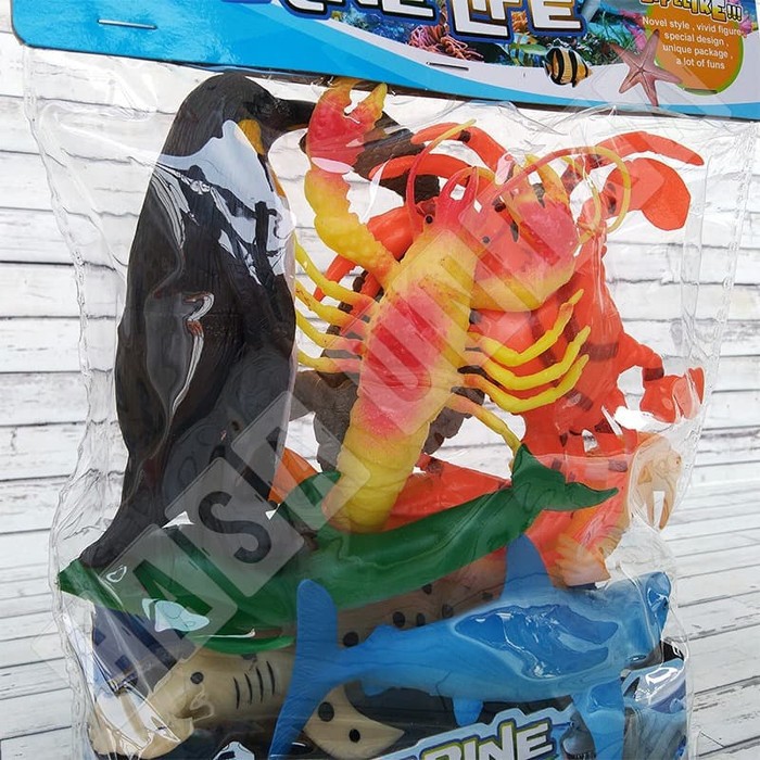 Marine Life 661-38 - Mainan Figure Miniatur Hewan Laut Sea Animal Stevannietoys