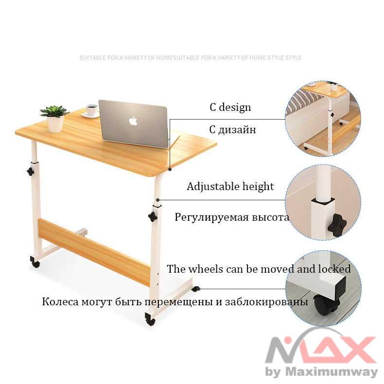 MEJA LAPTOP MEJA KOMPUTER COMPUTER ADJUSTABLE PORTABLE ROTATE LAPTOP DESK TAFFHOME MEJA LAPTOP MEJA BELAJAR LIPAT LAPTOP DAN TEMPAT GELAS MOTIF POLOS (ZEN1} FOLDING STAND HOLDER LAPTOP MACBOOK NOTEBOOK IPAD DUDUKAN LIPAT P1 PRO AN