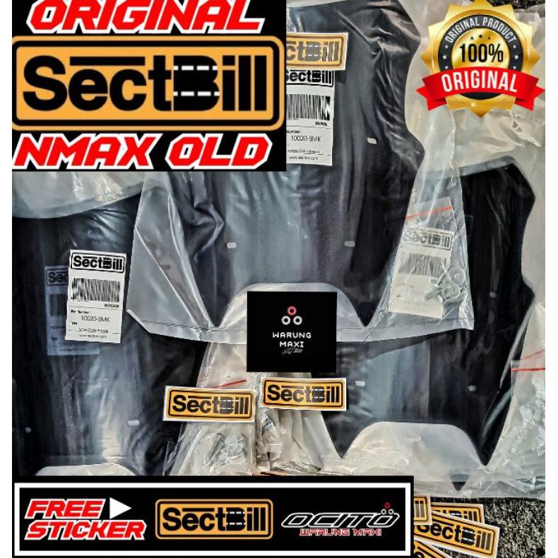 [[BISA COD]] WINDSHIELD VISOR SECTBILL NMAX WINDSHIELD NMAX OLD VISOR NMAX OLD OCITO SMOKE TRANSPARA